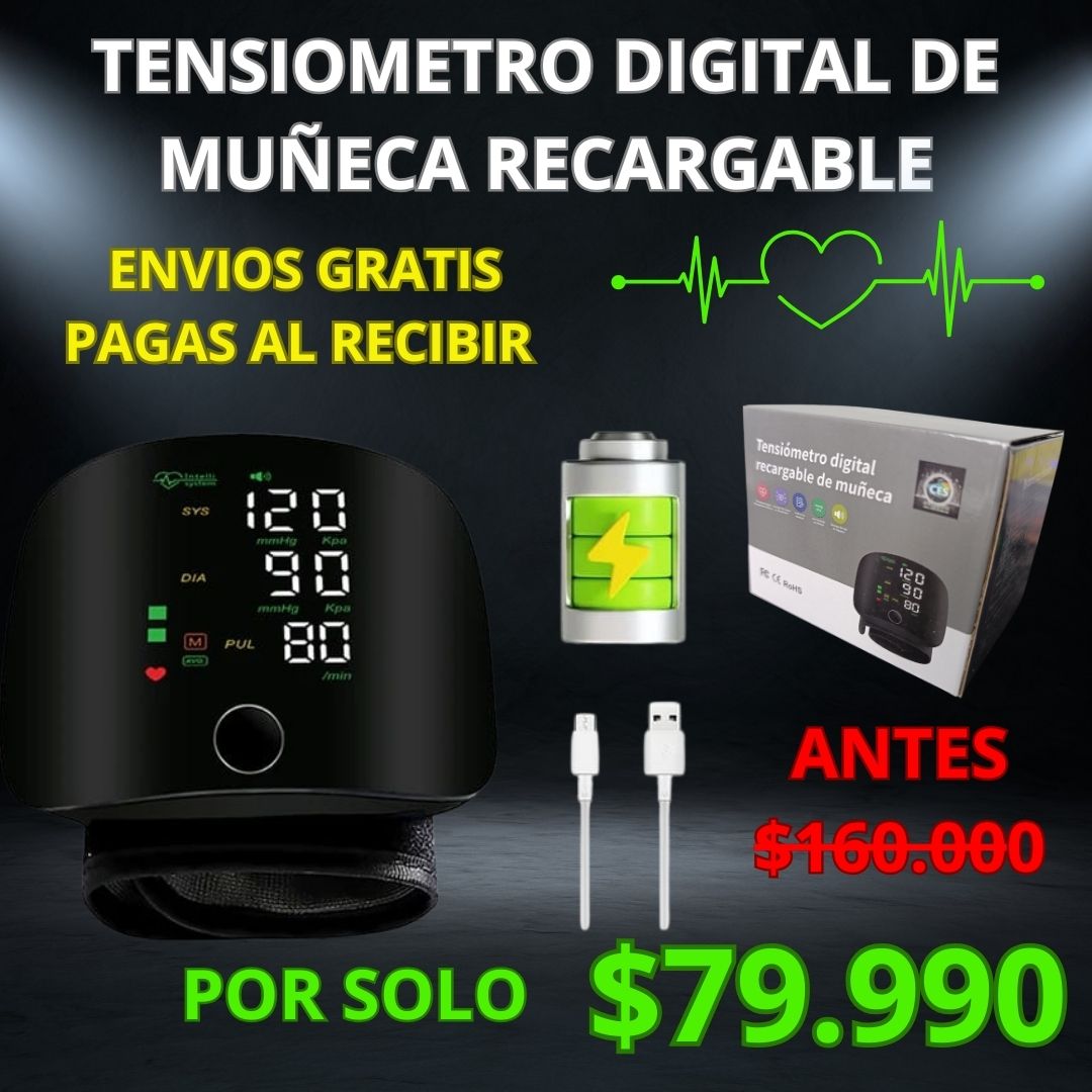 TENSIOMETRO DIGITAL DE MUÑECA